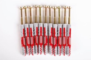 Zestaw kołków FAKRO LXF-C do montażu schodów strychowych - strop betonowy