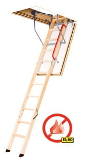 Schody strychowe EI60 Fakro LWF60 ognioodporne