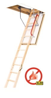 Schody strychowe EI60 Fakro LWF60 ognioodporne