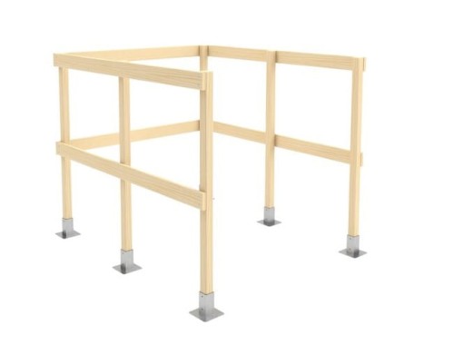 Barierka ochronna FAKRO LXB-P do schodów strychowych