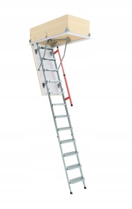 Schody strychowe FAKRO LML Lux 92x130/280