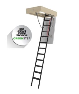 Schody strychowe FAKRO LME 70x120/280 Energy Efficient 0,65 W/m2K GREENSTEP 
