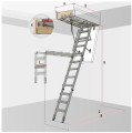 Schody strychowe FAKRO LME Energy Efficient 0,65 W/m2K GREENSPTEP