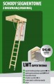 Schody strychowe Fakro LWT Super Thermo GREENSTEP 0,48 W/m2K
