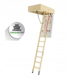 Schody strychowe Fakro LWT Super Thermo 70x130/305 GREENSTEP 0,48 W/m2K