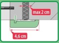 Listwy wykończeniowe FAKRO LXA-W 4,6